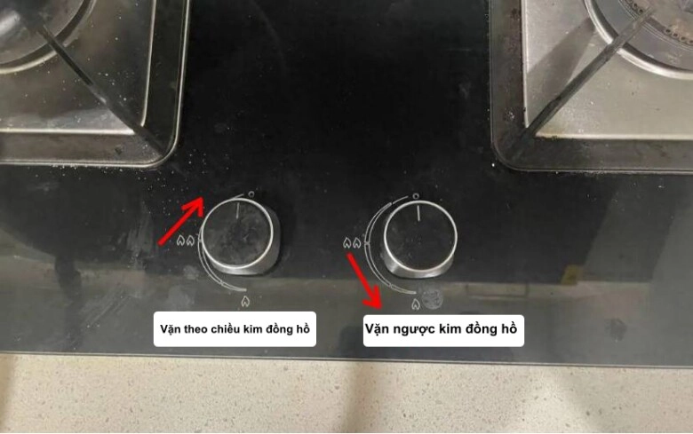 Khi giảm nhỏ lửa trên bếp gas bạn nên vặn núm theo hướng nào 90 người dùng đang làm sai - 1