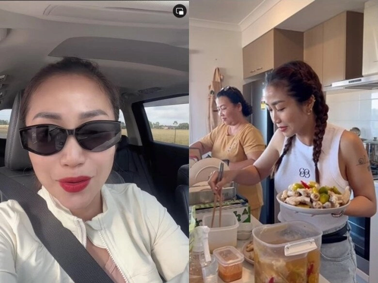 Không có chồng bên cạnh ốc thanh vân luôn tay luôn chân một mình chăm 3 con ở úc còn bị tố nói phét - 4