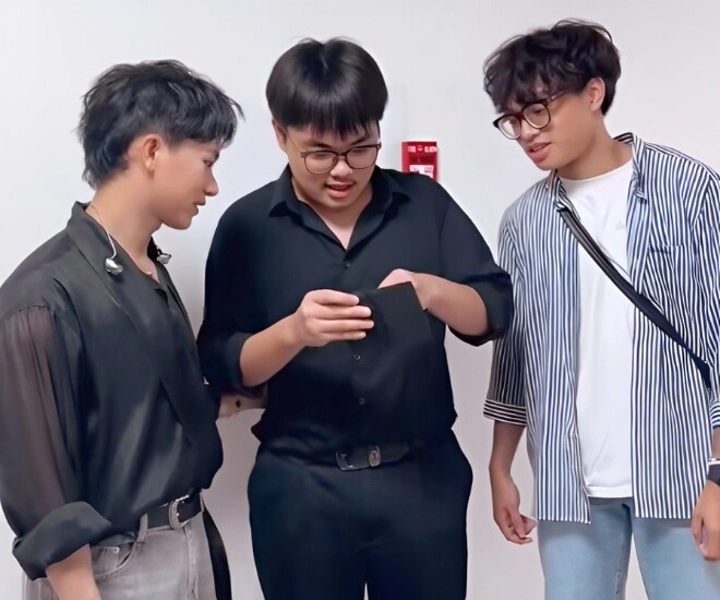 Không nhìn ra bi béo - con trai nsnd xuân bắc trong hiện tại trổ mã cao to râu ria trông dừ hơn tuổi thật - 1