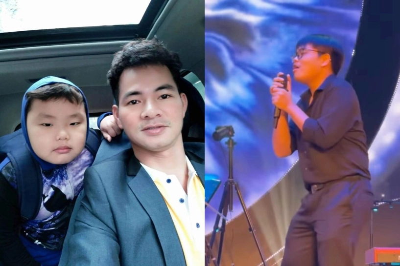 Không nhìn ra bi béo - con trai nsnd xuân bắc trong hiện tại trổ mã cao to râu ria trông dừ hơn tuổi thật - 4