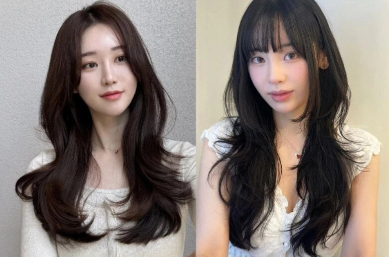 Kiểu tóc thần thánh giúp mặt to hóa nhỏ tóc mỏng hay thưa đều trở nên bồng bềnh như mây dài ngắn đều cắt được - 2