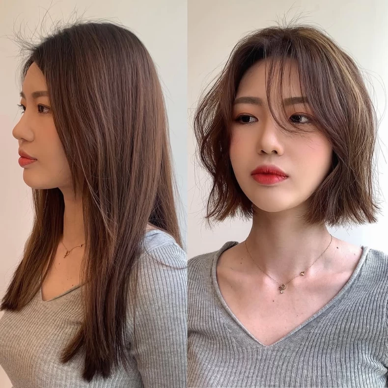 Làm sao để biết mình hợp tóc dài hay ngắn áp dụng ngay quy tắc này để chọn kiểu và màu tóc tôn ngũ quan hài hòa - 3