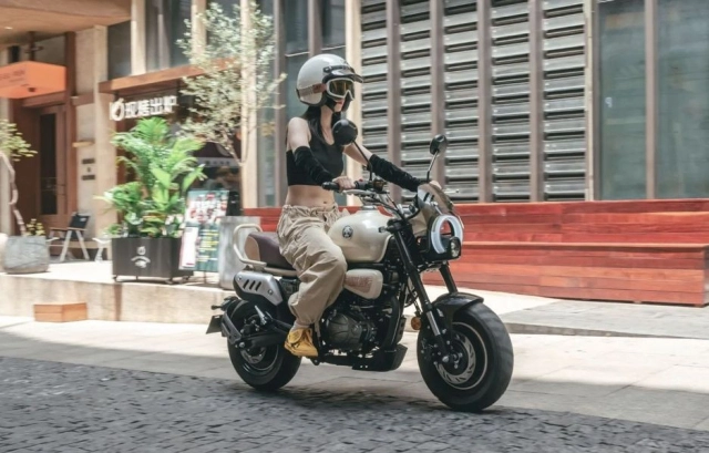 Little bear dun dun happy - mẫu minibike đầy thú vị vừa ra mắt với giá bán khoảng 37 triệu đồng - 1