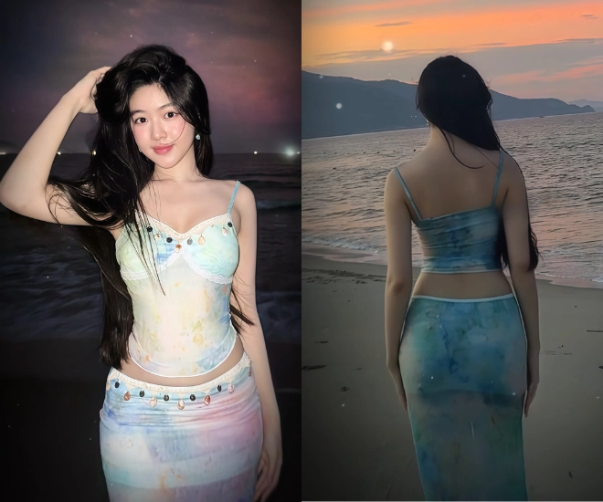 Lọ lem con gái quyền linh mặc đồ xuyên thấu khoe eo bé xíu dân tình tiếc hùi hụi vì không đi thi hoa hậu - 1