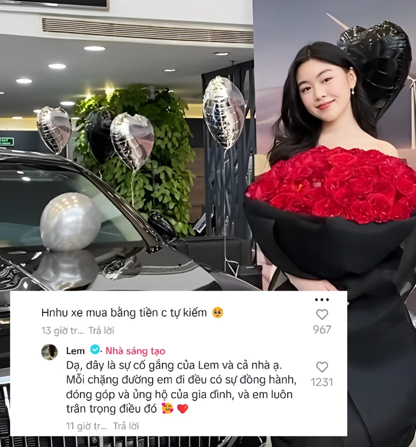 Lọ lem nhà mc quyền linh tậu xe sang giá chục tỷ ở tuổi 19 nói rõ số tiền mua xe từ đâu mà có - 5