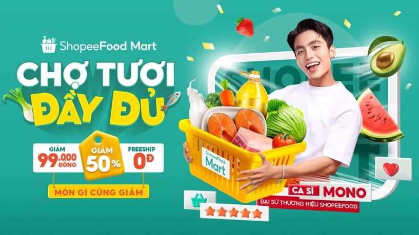 Loạt ưu đãi hot không thể bỏ lỡ đến từ shopeefood mart - chợ tươi đầy đủ món gì cũng giảm - 6