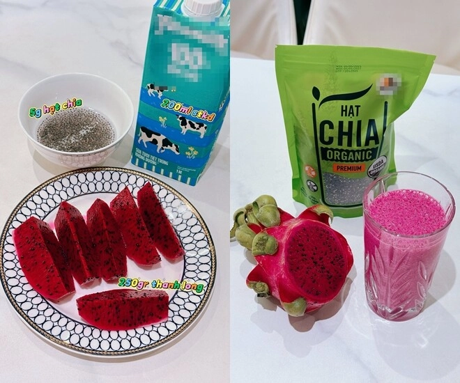 Lưu đê ly giảm 4 kg sau 7 ngày bụng phẳng da dẻ láng mịn nhờ món đồ uống màu hồng nguyên liệu cứ ra chợ là có - 1
