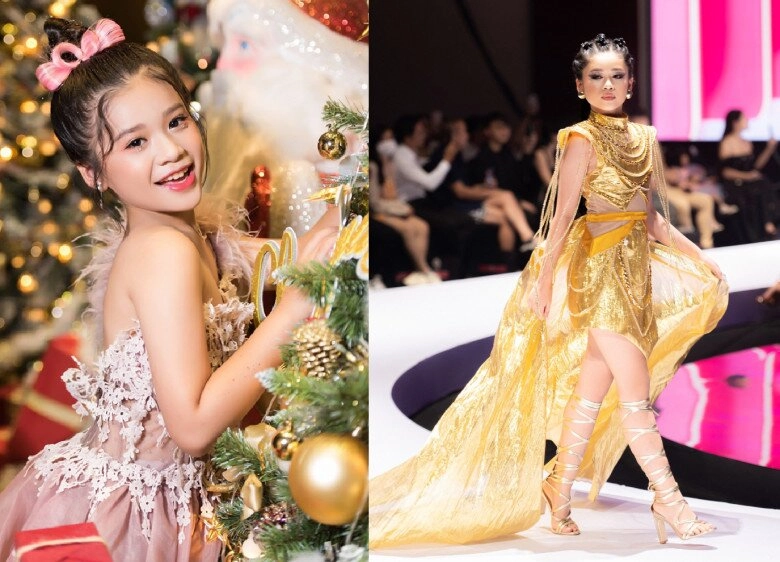 Mẫu nhí khoe clip đi chơi bằng trực thăng hóa ra là ái nữ tiệm vàng đồng tháp ngoại hình xinh như búp bê - 3