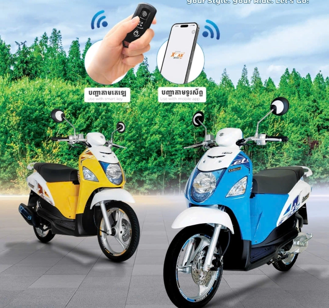 Mẫu xe ga suzuki lets 2026 vừa ra mắt bên cam với giá bán hơn 40 triệu đồng có gì - 1
