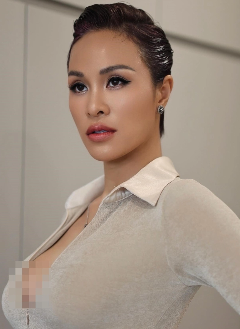 mc gợi cảm nhất showbiz việt phương mai mặc táo bạo - 2