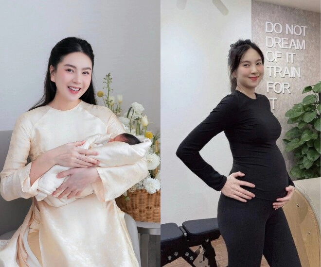 Mc mai ngọc bế quý tử đầu lòng về biệt thự chung với thiếu gia bắc giang sau sinh 5 ngày đã lấy lại dáng - 4