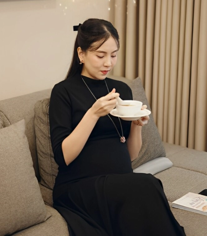 Mc mai ngọc đón con đầu lòng sau 5 tháng cưới thiếu gia bắc giang khoe cảnh mẹ ruột bế bồng cháu ngoại - 14