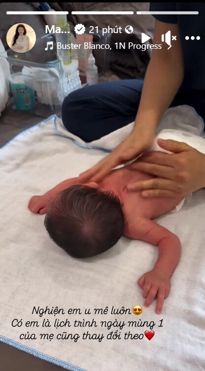Mc mai ngọc gia nhập hội nghiện con khoe cuộc sống cực sang chảnh của quý tử vì có cô bảo mẫu chăm cả ngày - 2