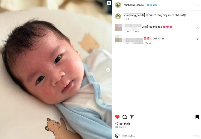 Mc mai ngọc trốn con về nhõng nhẽo nhà ngoại quý tử 1 tháng tuổi ngày càng thăng hạng nhan sắc - 2