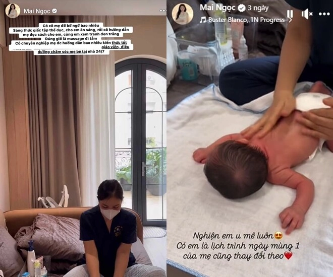 Sao việt 24h mai ngọc thuê bảo mẫu 247 chăm con đầu lòng ở cữ trong biệt phủ nhà chồng thiếu gia như nữ hoàng - 1