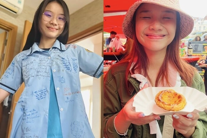Mc thành trung cảm ơn 2 mẹ của các con trong ngày bế giảng ái nữ ở xa vẫn thân thiết với 2 em kém 9 tuổi - 11