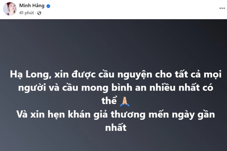 Mc thảo vân xót xa vụ lật tàu ở quảng ninh mong số tử vong dừng lại tối lạnh rồi về thôi mọi người - 8