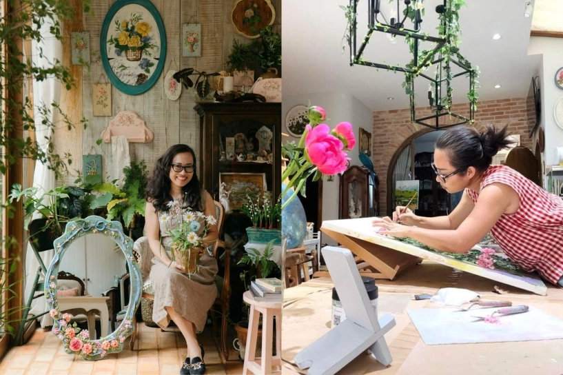 Mẹ 3 con xây căn studio làm việc theo phong cách đồng quê châu âu đẹp thơ mộng như vườn cổ tích giữa lòng sài gòn - 1