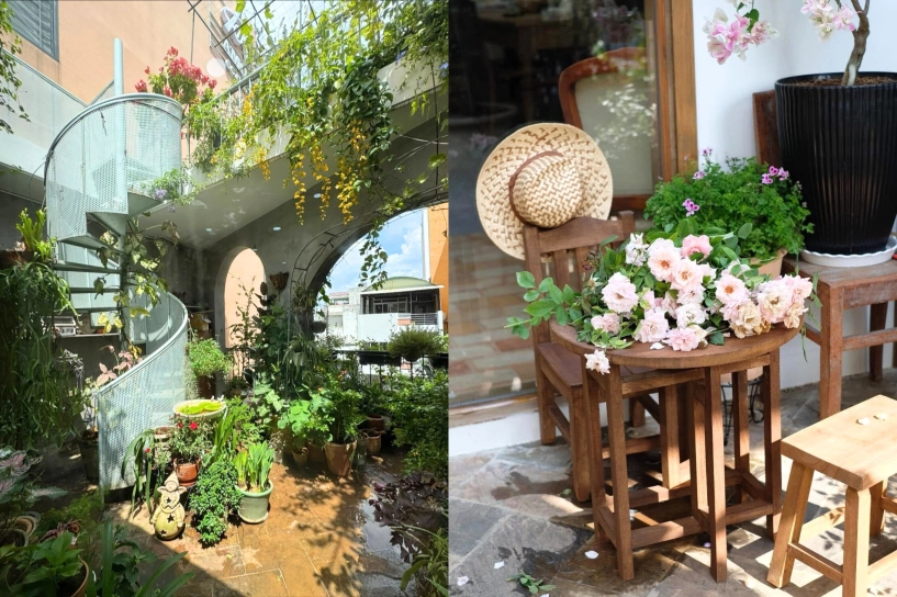 Mẹ 3 con xây căn studio làm việc theo phong cách đồng quê châu âu đẹp thơ mộng như vườn cổ tích giữa lòng sài gòn - 7