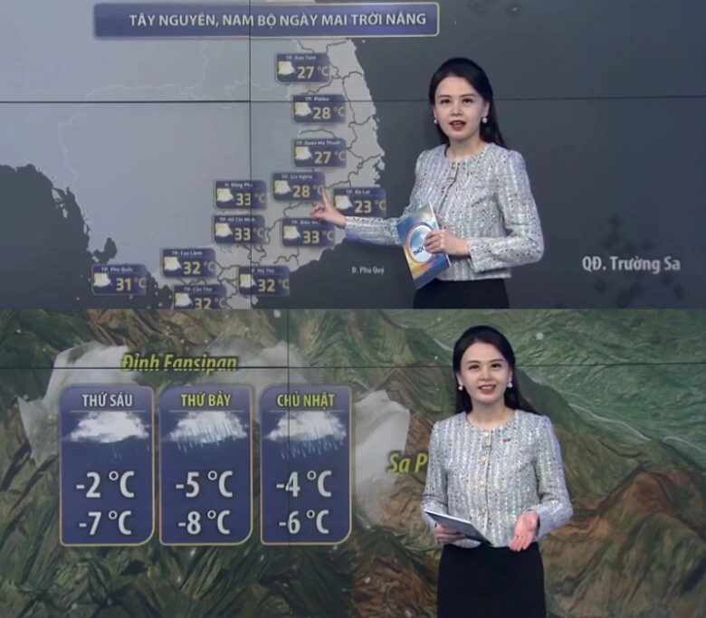 Mẹ bỉm đông con chạy show nhẹ tênh vân trang nhờ nội ngoại chăm nữ btv vtv sinh 5 lần vẫn tự tin lên sóng - 10