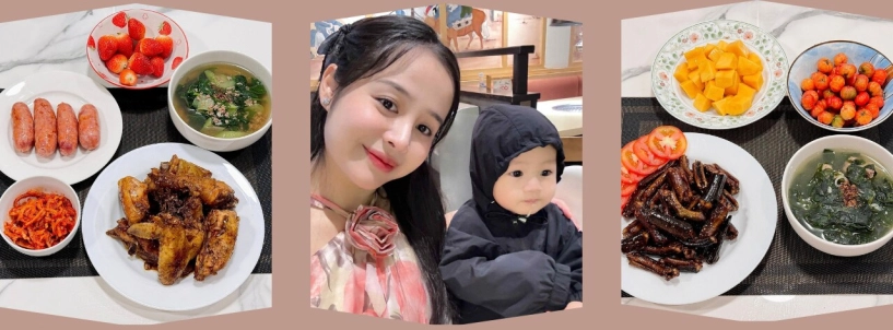 Mẹ bỉm gen z vừa khéo chăm con lại chiều chồng nấu ăn xong còn bày đẹp như ngoài hàng ai thấy cũng khen nức nở - 2