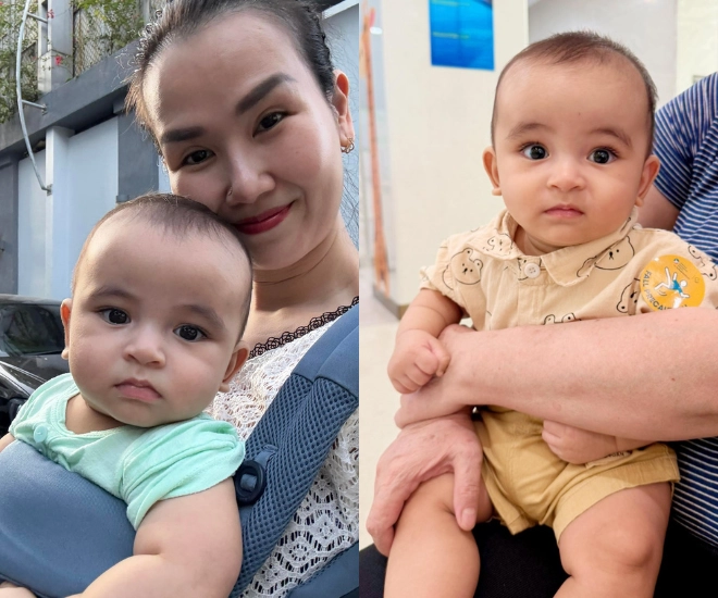 Mẹ chồng ấn độ của võ hạ trâm đến nay vẫn chưa gặp cháu trai nhóc tì được bà ngoại ngăn cản đi học sớm - 2