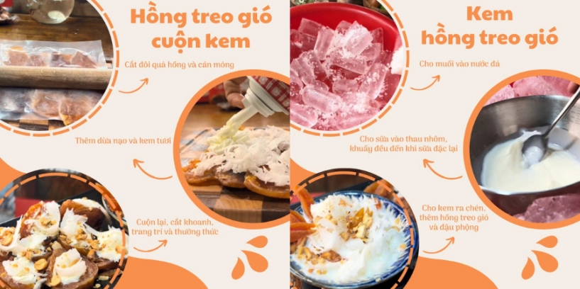mê mẩn công thức món ngọt mới lạ từ hồng treo gió đà lạt - 4