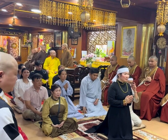 Mẹ quý bình lên tiếng về tin đồn không hay của con dâu ngọc tiền mắt thấy tai nghe nay nhờ đến pháp luật - 1