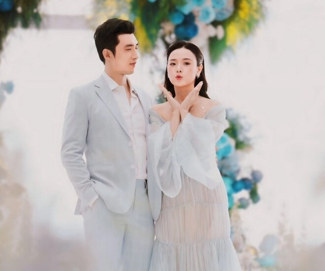 Midu và ông xã thiếu gia ngành nhựa bị chỉ trích phô trương tiệc kỷ niệm 1 năm đám cưới quà tặng tiền tỷ - 1