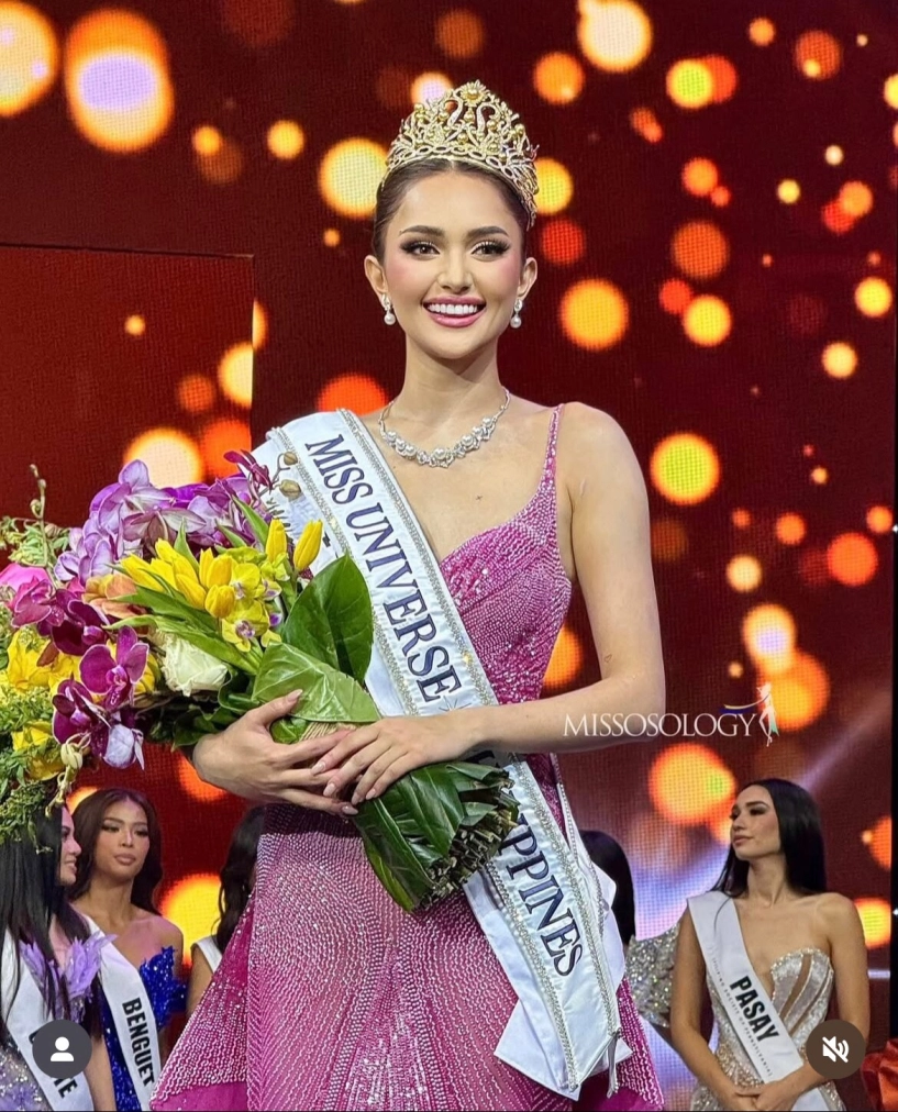 Miss universe philippines 2025 cô gái biến cú té ngã thành động lực ứng xử đăng quang ngôi vị hoa hậu ngay trong đêm - 1