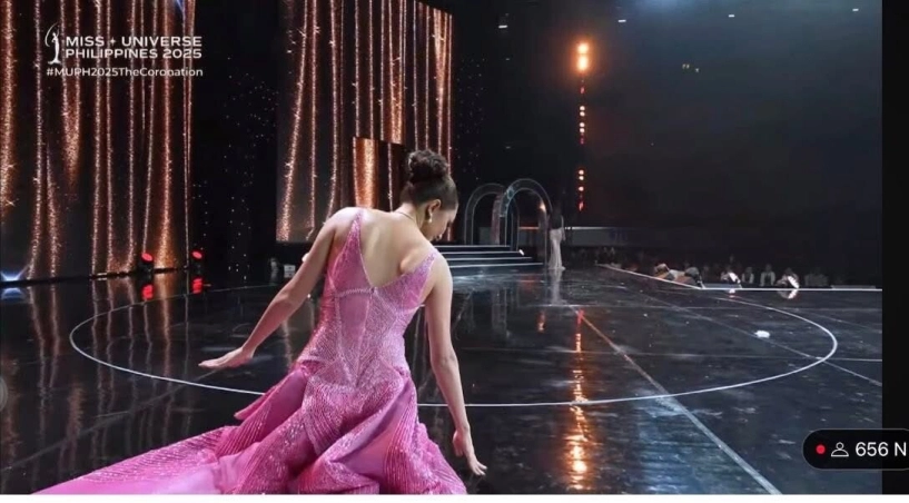 Miss universe philippines 2025 cô gái biến cú té ngã thành động lực ứng xử đăng quang ngôi vị hoa hậu ngay trong đêm - 2