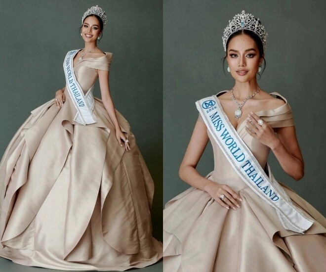 Miss world 2025 đối thủ cao 1m8 của hoa hậu ý nhi vừa bị tước danh hiệu chưa đi thi đã dự đoán lọt top 5 - 1