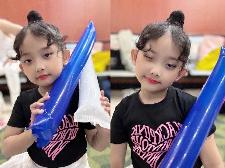 mợ chảnh con khánh thi trổ nét xinh yêu như nàng công chúa clip nhảy với mẹ được khen chuẩn gen kiện tướng dancesport - 7