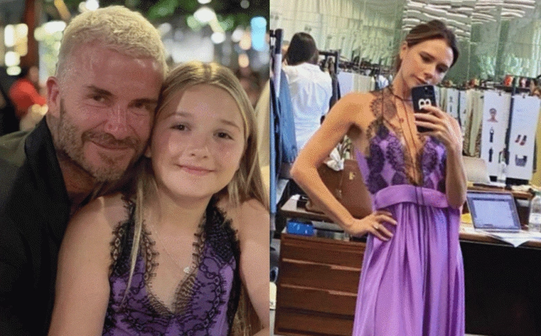Mới 14 tuổi con gái david beckham lại gây xôn xao khi khoe mặc váy bó sát hở vai trần victoria lập tức vào trêu - 5