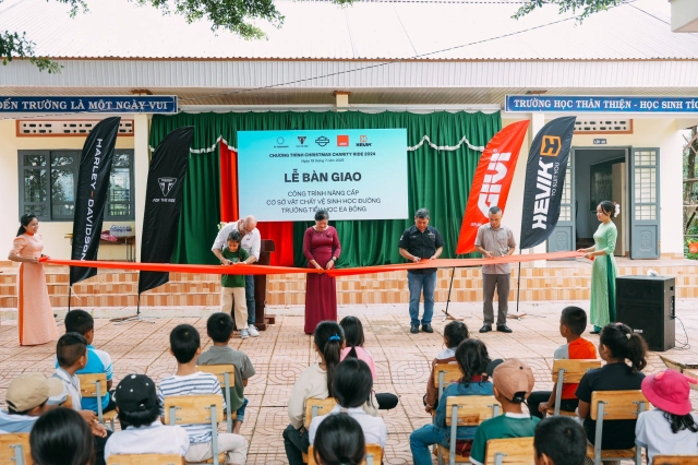 Một lời hứa nhỏ - một công trình lớn cho những nụ cười trẻ thơ tại trường tiểu học ea bông - 2