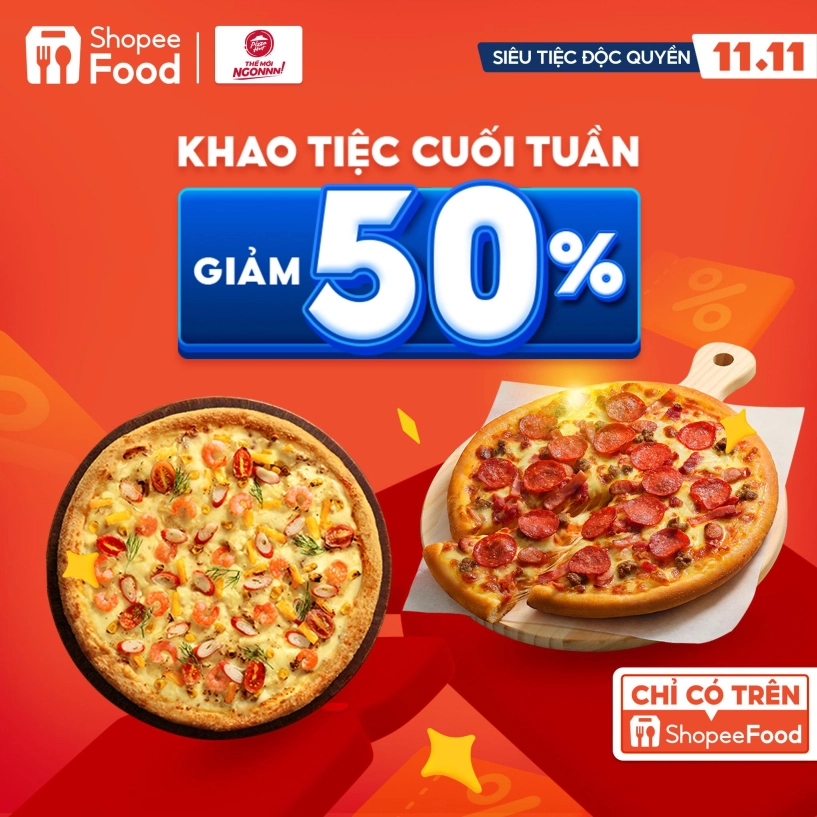 Mừng ngày độc thân shopeefood tưng bừng tổ chức 1111 siêu tiệc độc quyền - 5
