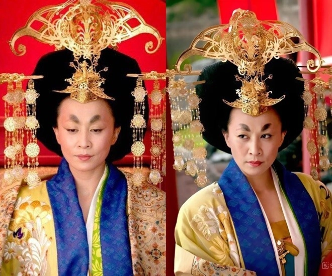 Mỹ nhân cạo lông mày vì đóng võ tắc thiên ám ảnh vì bị bắt cóc không dùng chung nhà vệ sinh với chồng - 3