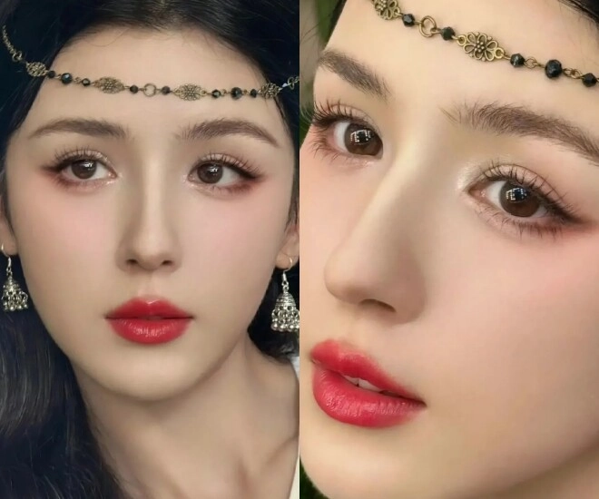 Mỹ nhân thuộc tộc người đẹp nhất trung quốc nhan sắc xuất chúng nghìn năm có một bí mật gói gọn trong 3 thói quen không ngờ - 1