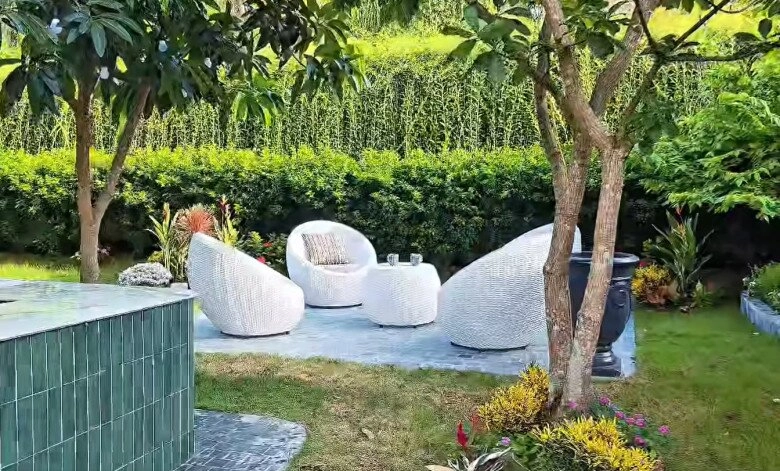 Nam diễn viên vtv có khu vườn ở biệt thự trên núi đẹp như tiên cảnh mc đan lê cũng xin tá túc - 3