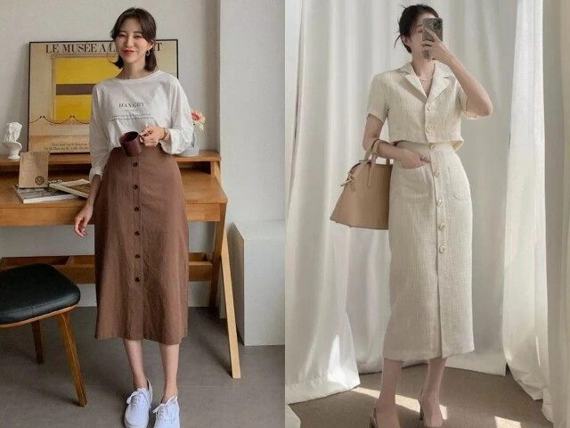 Nàng công sở ba mét bẻ đôi cứ diện 4 chân váy này vừa thanh lịch lại tôn dáng cực đỉnh - 2
