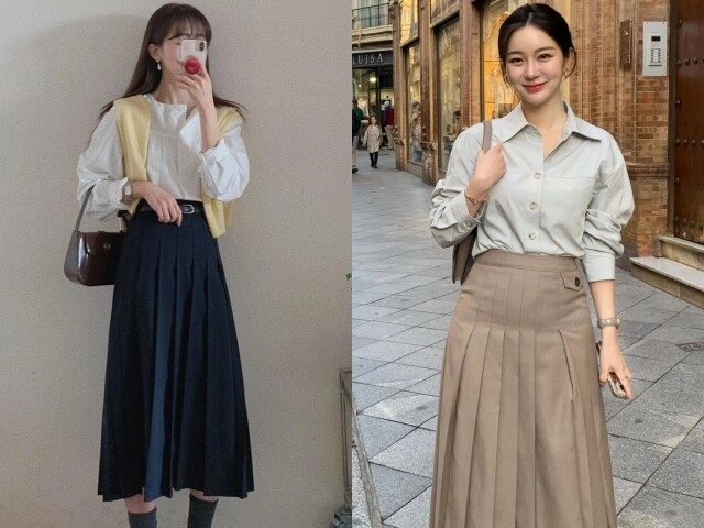 Nàng công sở ba mét bẻ đôi cứ diện 4 chân váy này vừa thanh lịch lại tôn dáng cực đỉnh - 4