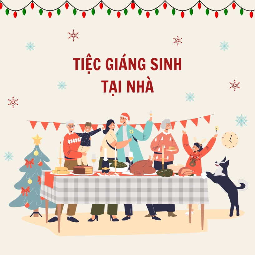 Nâng tầm bữa tối đêm giáng sinh tại nhà chỉ với một bí quyết này - 1