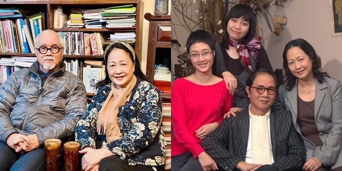 Nghệ sĩ việt cưới bạn đời là dân phố cổ nsnd như quỳnh làm tắc cả đường xuân hinh tán được vợ là hoa hậu hàng buồm - 6