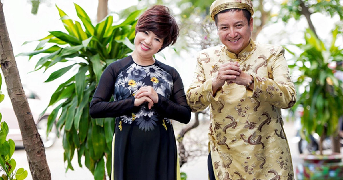 Nghệ sĩ việt cưới bạn đời là dân phố cổ nsnd như quỳnh làm tắc cả đường xuân hinh tán được vợ là hoa hậu hàng buồm - 18
