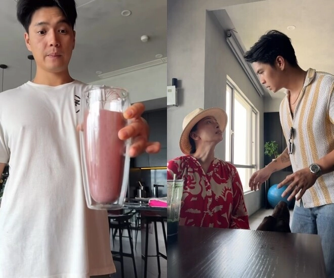 Ngô thanh vân bị chê làm lố khi mang bầu huy trần hóa điệp viên 4 tay phục vụ mọi yêu cầu của bà xã - 3