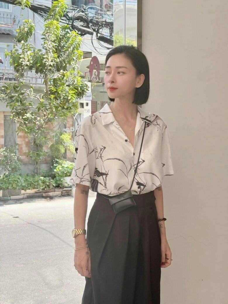 Ngô thanh vân đổi kiểu tóc mới trẻ đẹp như gái hàn chị em 40 nên tham khảo - 7