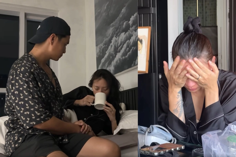 Ngô thanh vân từng tuyệt vọng vì khó làm mẹ nhiều lần bật khóc khi cùng chồng trẻ huy trần đi tìm con - 6