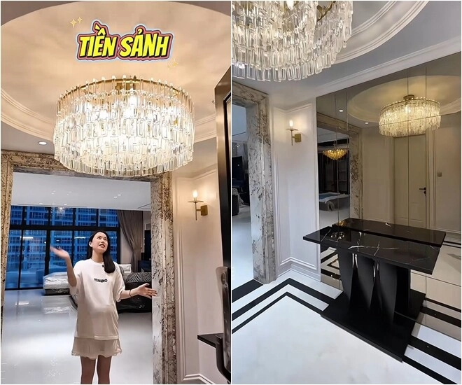 Ngôi nhà 9 tầng như cung điện của mc vtv vừa sinh con cho chồng tiến sĩ nhưng phòng giúp việc gây tranh cãi - 1