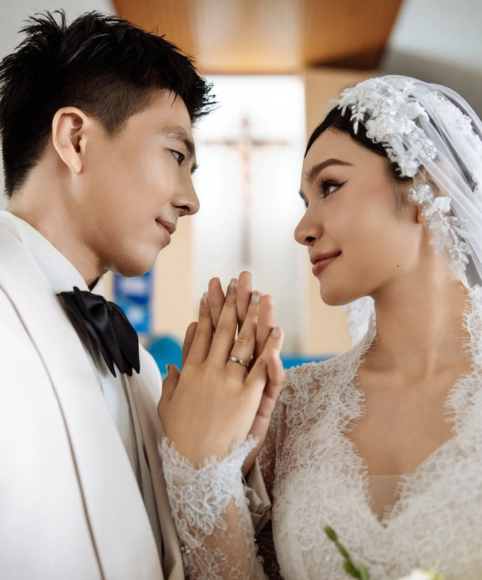 Người mẫu lê thu trang làm lễ cưới - 2