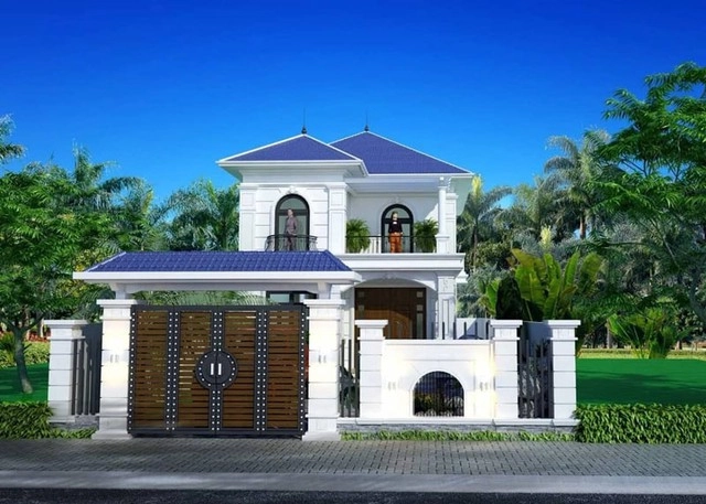 Nguyên tắc xây cổng nhà chuẩn phong thủy - 1